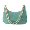 Sac-à-main Femme Michael Kors 35S2G4CU1B-SEAFOAM Bleu 24 x 12 x 7 cm