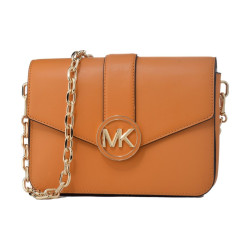 Sac-à-main Femme Michael Kors 35S2GNML2L-HONEY-COMB Orange 23 x 5 x 1