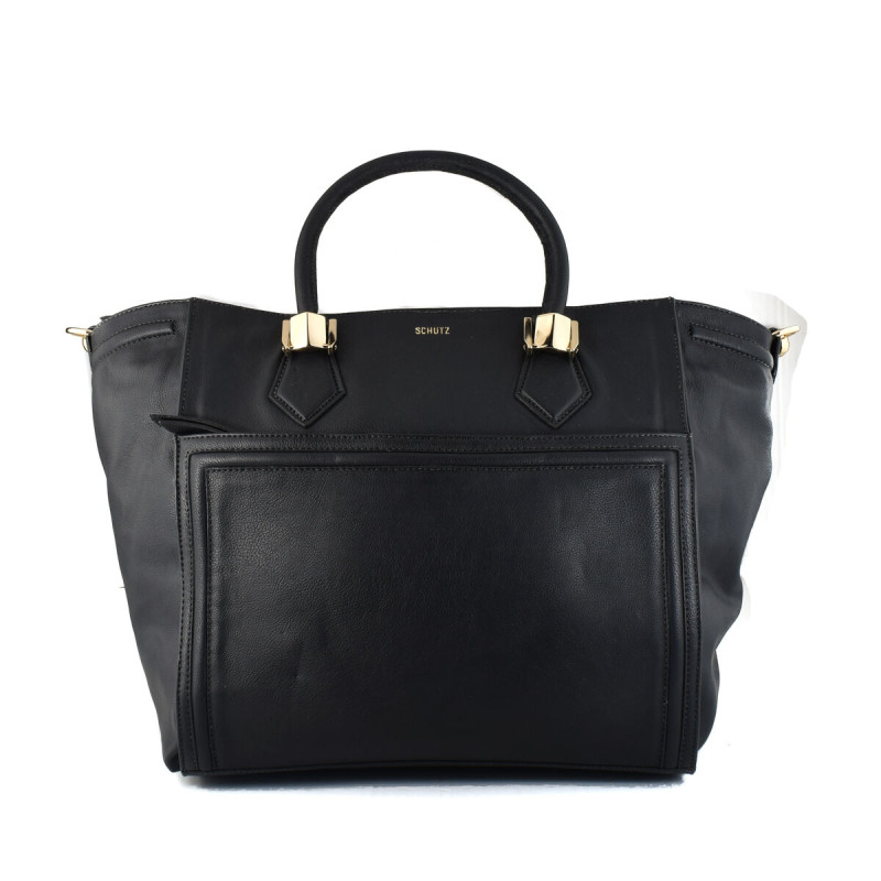 Sac-à-main Femme Schutz NEUTRAL-GRANDE Noir 30 x 30 x 17 cm