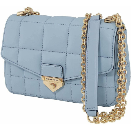 Sac-à-main Femme Michael Kors 30H0G1SL1T-PALE-BLUE Bleu 21 x 18 x 12