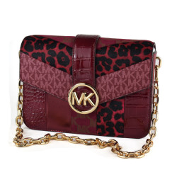 Sac-à-main Femme Michael Kors 35F2GNML2Y-MULBERRY-MLT Rouge 23 x 17 x