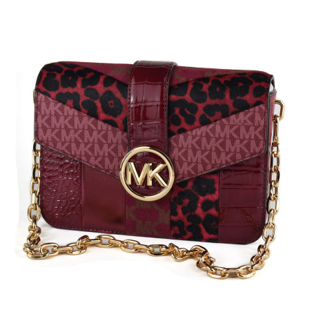 Sac-à-main Femme Michael Kors 35F2GNML2Y-MULBERRY-MLT Rouge 23 x 17 x