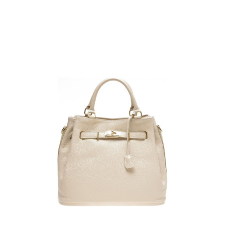 Sac-à-main Femme Anna Luchini SS22-AL-1762-BEIGE Beige 36 x 29 x 17 c