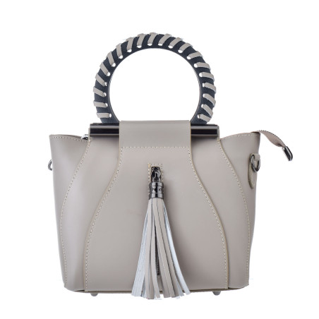 Sac-à-main Femme Mia Tomazzi WB201297-GREY Beige 21 x 18 x 7 cm