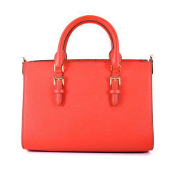 Sac-à-main Femme Michael Kors CHARLOTE Rouge 30 x 20 x 12 cm