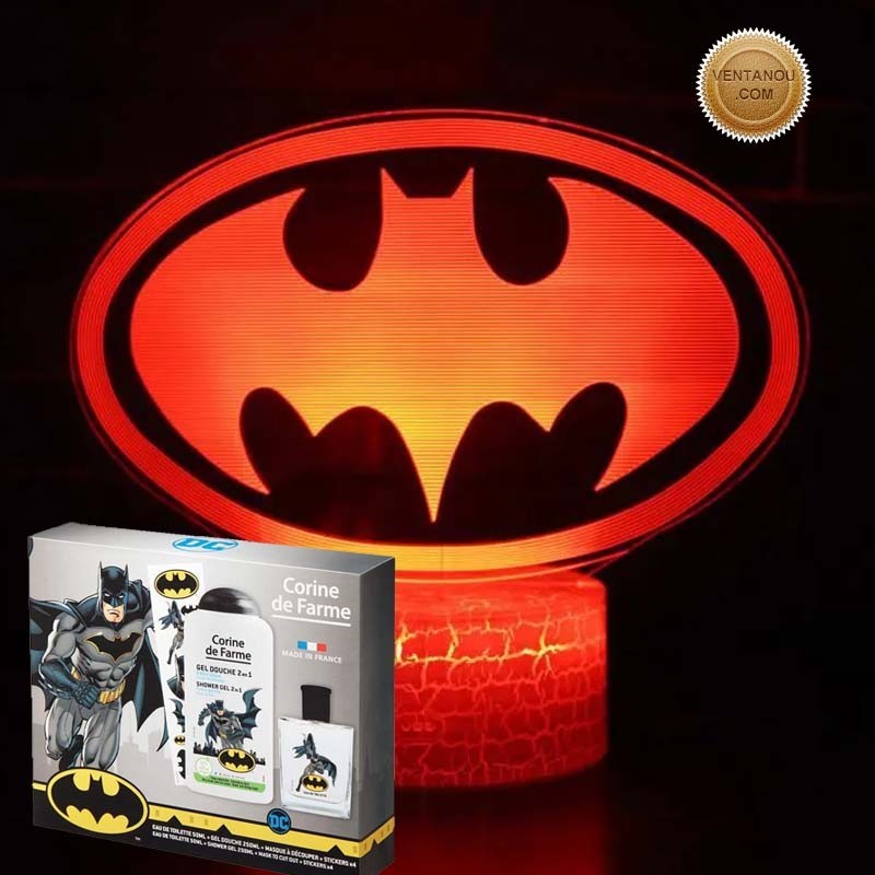 Batman Perfume and Lamp Set for Children