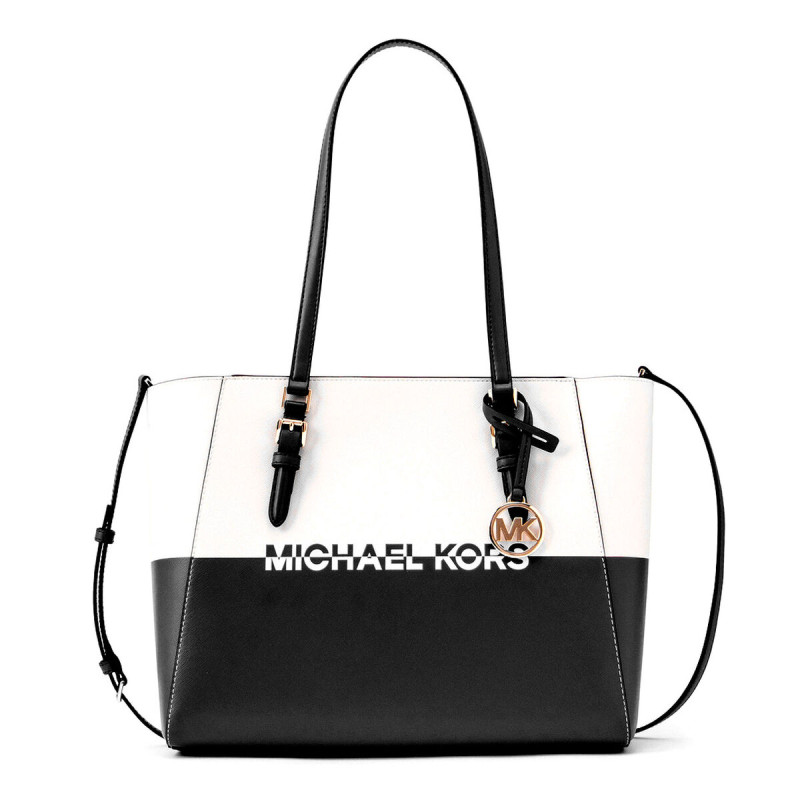 Sac-à-main Femme Michael Kors CHARLOTE Noir 27 x 34 x 11 cm