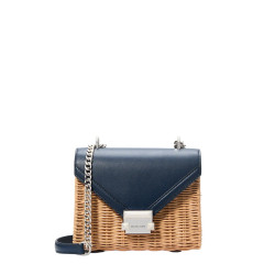 Shoulder Bag Michael Kors WHITNEY-NAVY Blue 21 x 18 x 7 cm