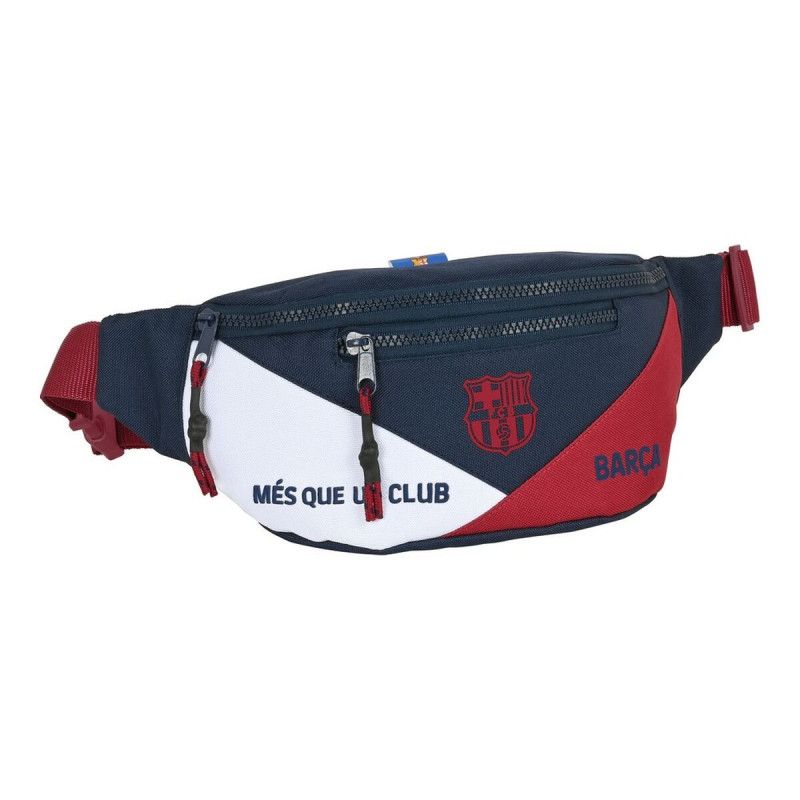 Sac banane F.C. Barcelona Bleu Bordeaux 23 x 12 x 9 cm