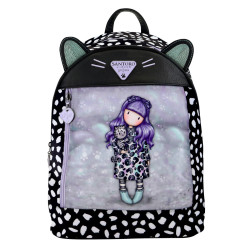 Casual Backpack Gorjuss Smitten kitten Black White (25,5 x 31 x 10 cm)