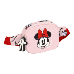 Sac banane Minnie Mouse Me time 14 x 11 x 4 cm Rose