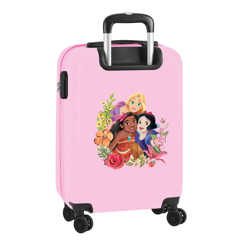 Cabin suitcase Disney Princess princesas disney Pink 20'' 20 L 34,5 x