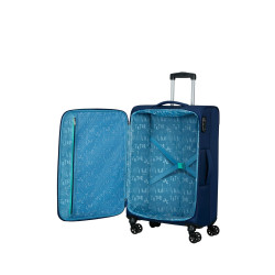 Cabin suitcase American Tourister 146675-6636 Blue 61 L 68 x 43 x 25 c