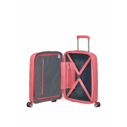 Cabin suitcase American Tourister Starvibe Spinner Pink 41 L 55 x 40 x