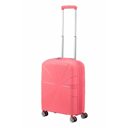 Cabin suitcase American Tourister Starvibe Spinner Pink 41 L 55 x 40 x