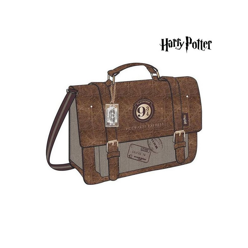 Sac à Bandoulière Harry Potter Marron