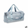 Sac de Voyage Gris 46 x 25 x 28 cm (5 Unités)