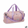 Sac de Voyage Rose 46 x 25 x 28 cm (5 Unités)