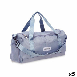 Sac de Voyage Bleu 46 x 25 x 28 cm (5 Unités)