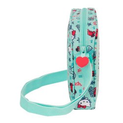 Shoulder Bag Hello Kitty Sea lovers Turquoise 16 x 18 x 4 cm