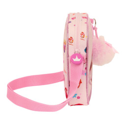 Sac à Bandoulière Disney Princess Summer adventures Rose 16 x 18 x 4