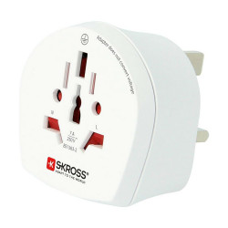 Current Adaptor Skross 1500225-e International United Kingdom