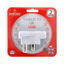 Adaptateur de courant Skross 1500267 United Kingdom International 1 x