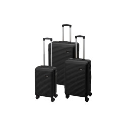 Set of suitcases Proworld dg4700050 Black 50 x 30 x 73,5 cm 44 x 27 x