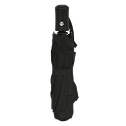 Foldable Umbrella Safta Business Black (Ø 102 cm)