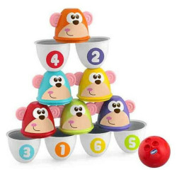 Jeu de Quilles Monkey Strike Chicco (7 pcs)