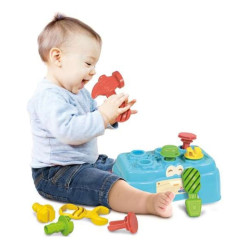 Playset Baby Clementoni Toolbox 15 x 24 x 15 cm (9 pcs)