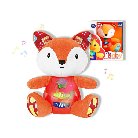 Peluche musicale Reig Renard 15 cm