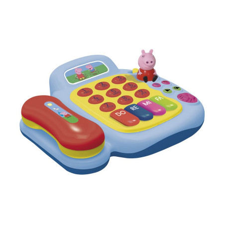 Jouet musical Peppa Pig Téléphone fixe Peppa Pig Bleu