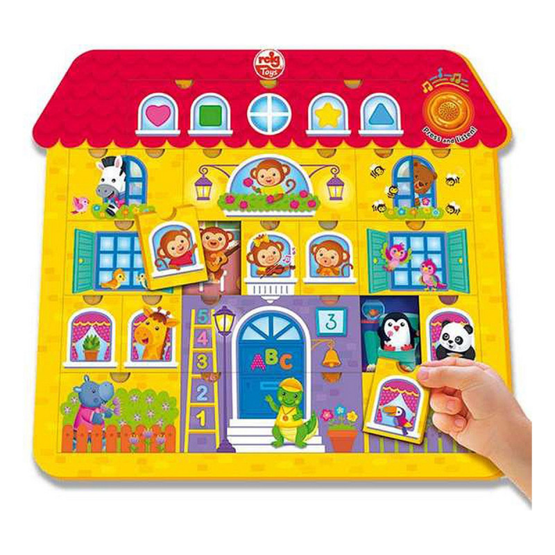 Puzzle Reig Constructor House Musical 21 Pièces 17 x 37 x 41,5 cm (17