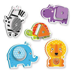 Puzzle Enfant Reig Zoo Shapes animaux Musical Ferme