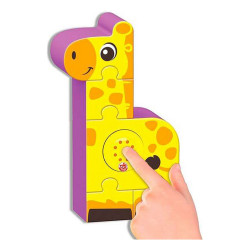 Puzzle Enfant Reig Zoo Blocks 22 Pièces