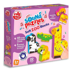 Puzzle Enfant Reig Zoo Blocks 22 Pièces