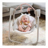 Fauteuil à Bascule Ingenuity Compact Swing - Flora Rose clair