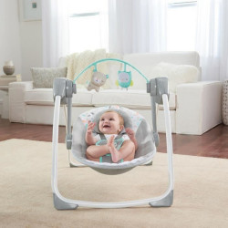 Chaise à bascule Ingenuity Comfort 2 Go ™ Compact Swing Fanciful Fo