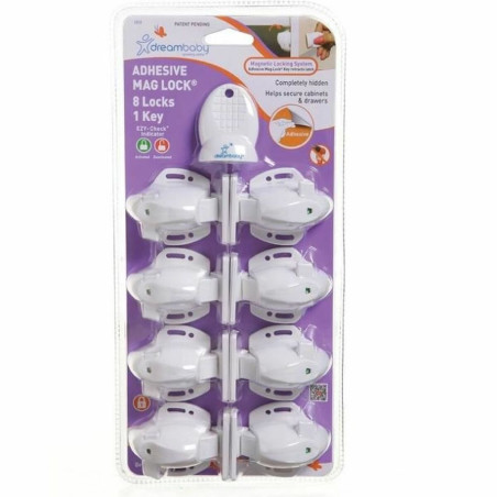 Safety fastener Dreambaby Mag Lock 9 Pieces