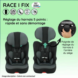 Car seat Nania RACE Zebra ISOFIX | Ventanou