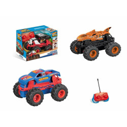 Remote-Controlled Car Hot Wheels mini Monster Truck 1:28 14,5 x 9,2 x