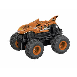 Voiture Télécommandée Hot Wheels mini Monster Truck 1:28 14,5 x 9,2