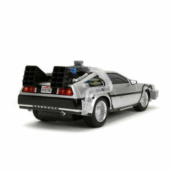 Voiture Télécommandée Back to the Future Delorean Argenté 1:16