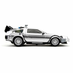 Remote-Controlled Car Back to the Future Delorean Silver 1:16