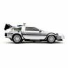 Voiture Télécommandée Back to the Future Delorean Argenté 1:16