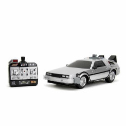 Voiture Télécommandée Back to the Future Delorean Argenté 1:16