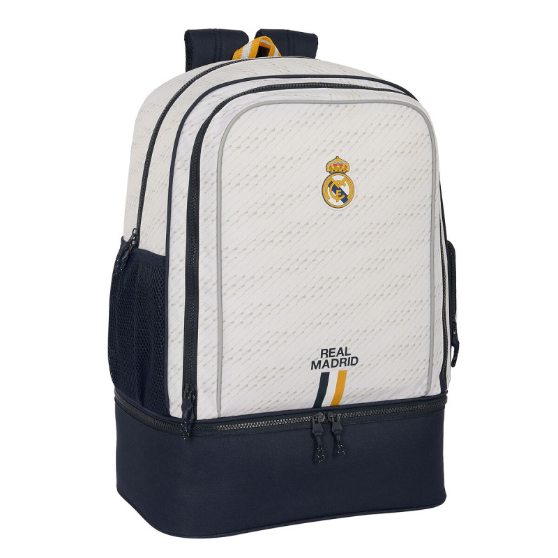 Gym Bag Real Madrid C.F. White 35 x 50 x 24 cm