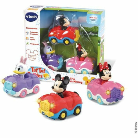 Véhicule Vtech Minnie / Mickey Trio Box