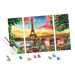 Paint by Numbers Set Ravensburger 20134 80 x 50 cm 4 Pieces 1 Piece 4